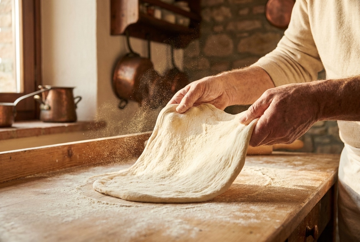 Paso a paso: Pizza Diavola casera: picante, con orilla inflada y sin horno de leña